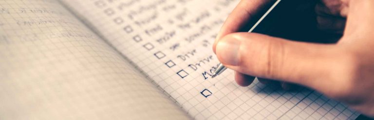 Feedback checklist
