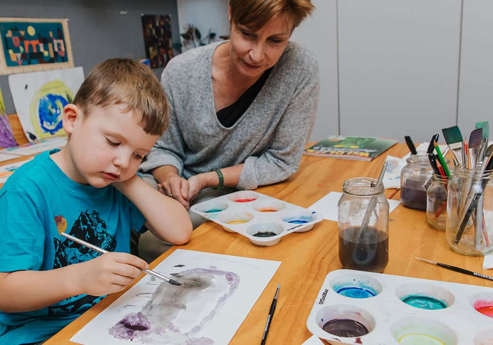 Visual Arts in ECE course