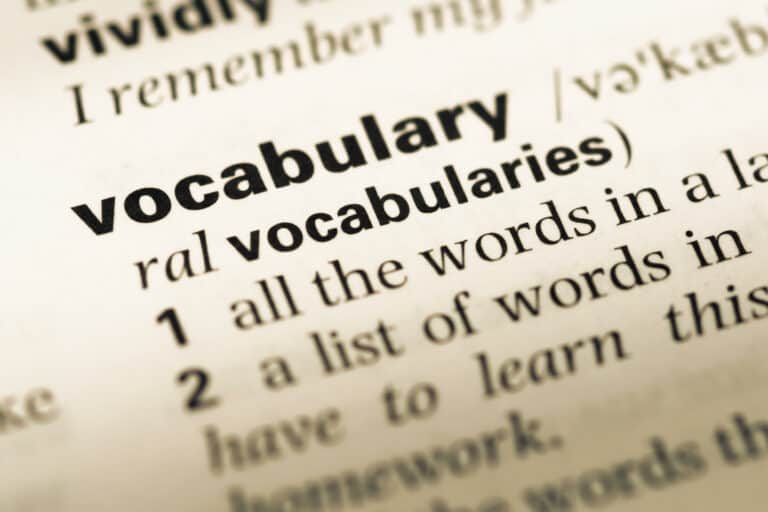 Effective vocabulary instruction